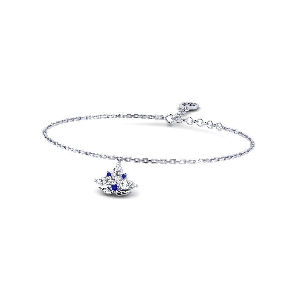 Paladio Zafiro Pulsera de Mujer Elevata