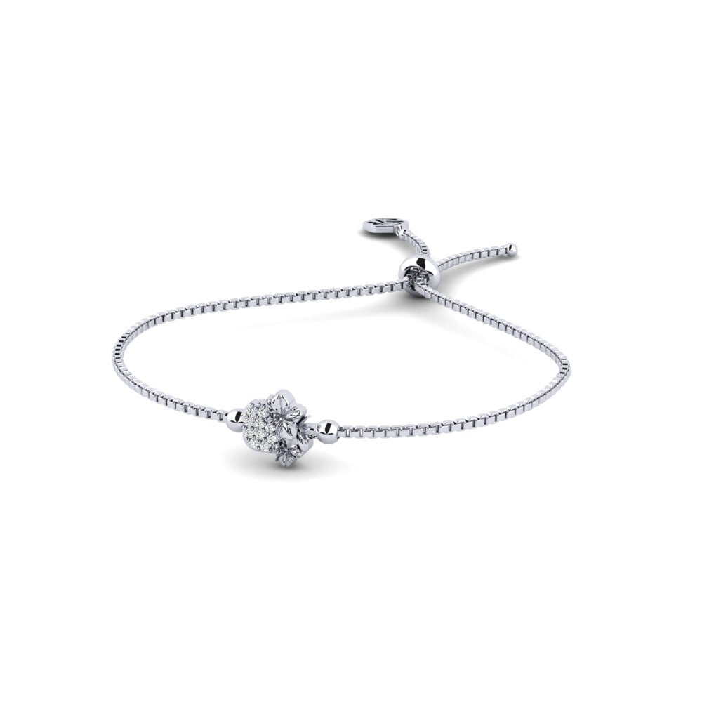 Paladio Moissanita Pulsera de Mujer Emaris