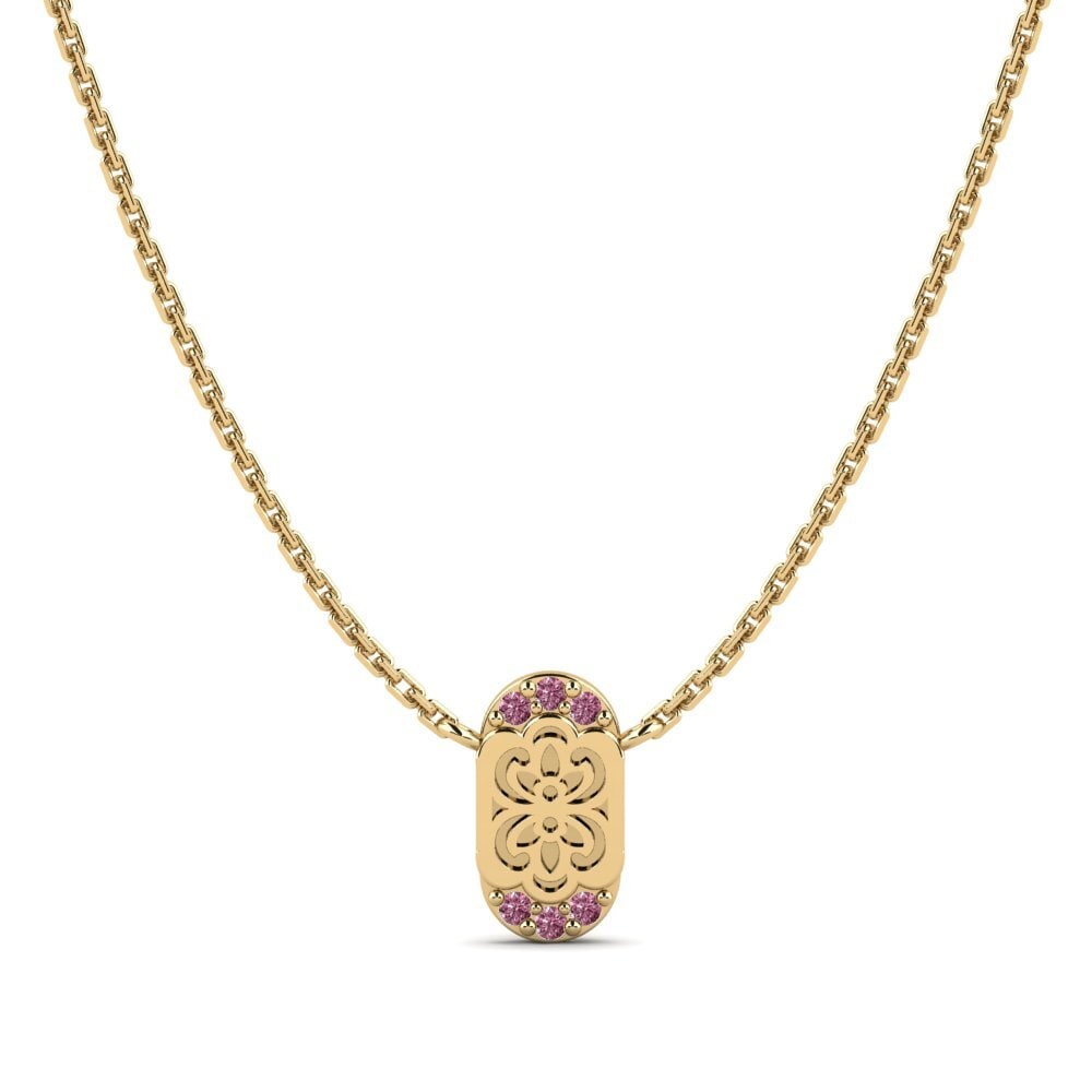 Granate Rhodolite Collar de Mujer Enuwan