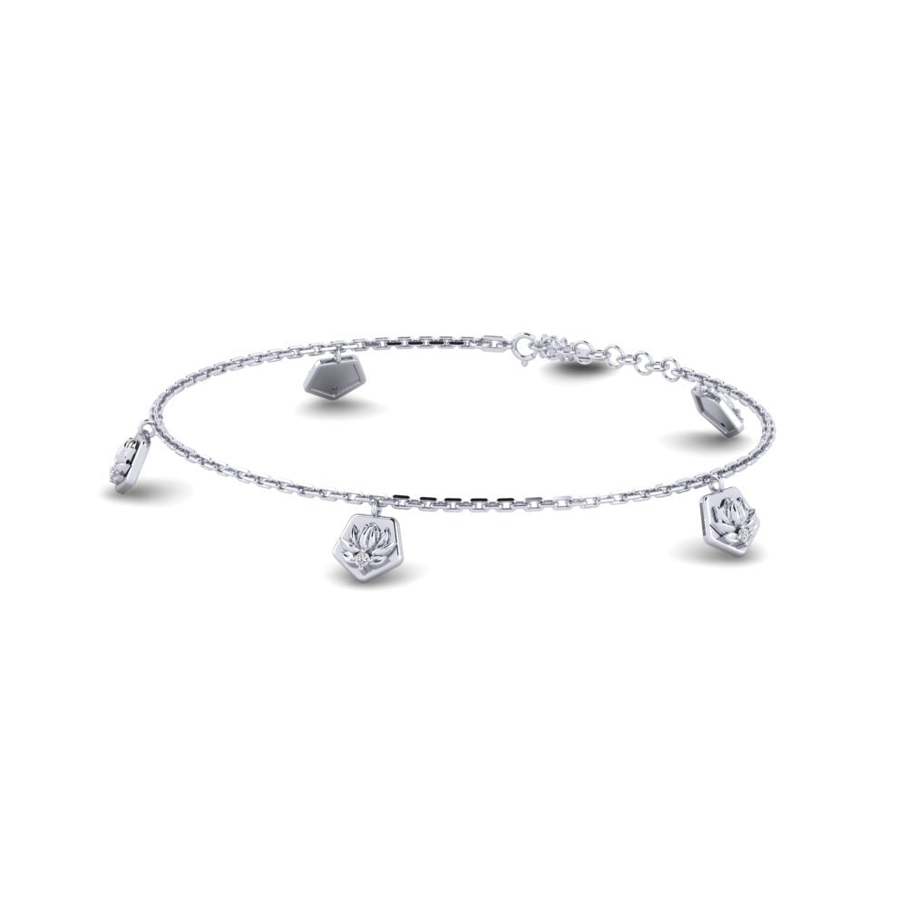 Paladio Diamante Pulsera de Mujer Exsculptus