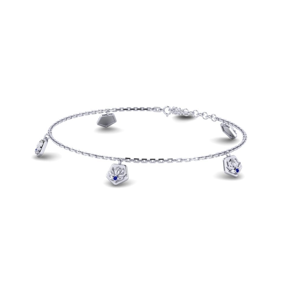 Paladio Zafiro Pulsera de Mujer Exsculptus