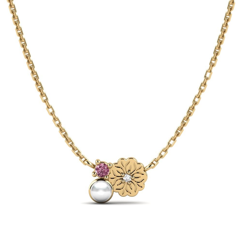 Granate Rhodolite Collar de Mujer Farve