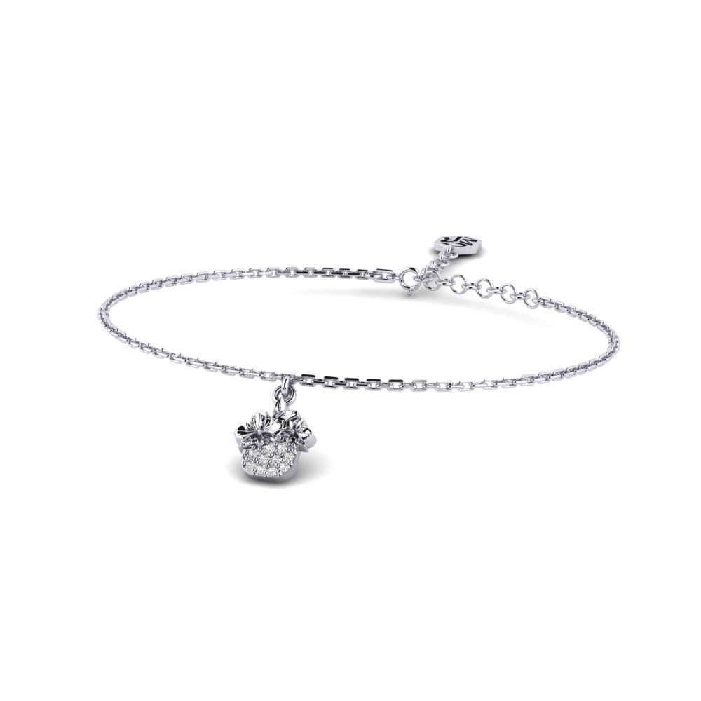 Paladio Moissanita Pulsera de Mujer Flatbush