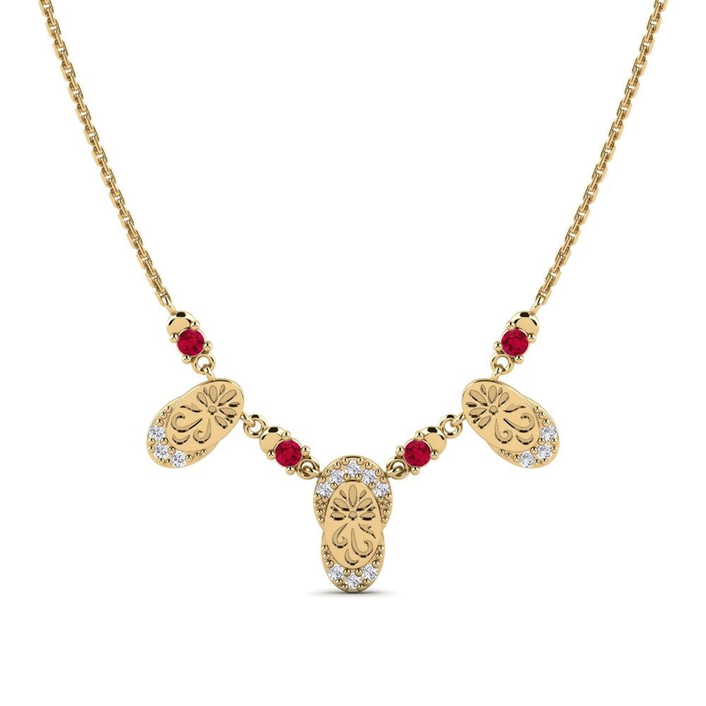 Rubí Collar de Mujer Froo
