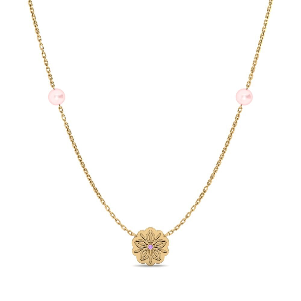Amethyst Women's Necklace Mubala