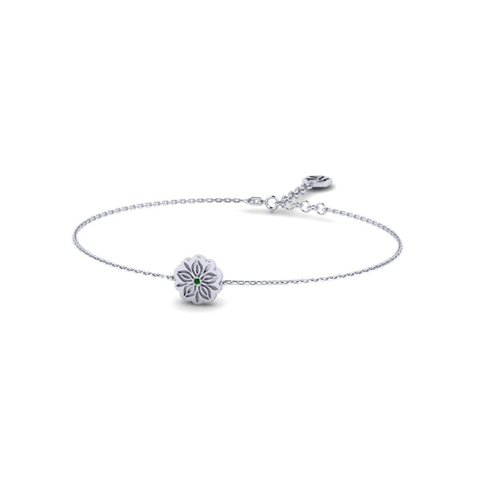 Paladio Circonita Verde Pulsera de Mujer Naasoq