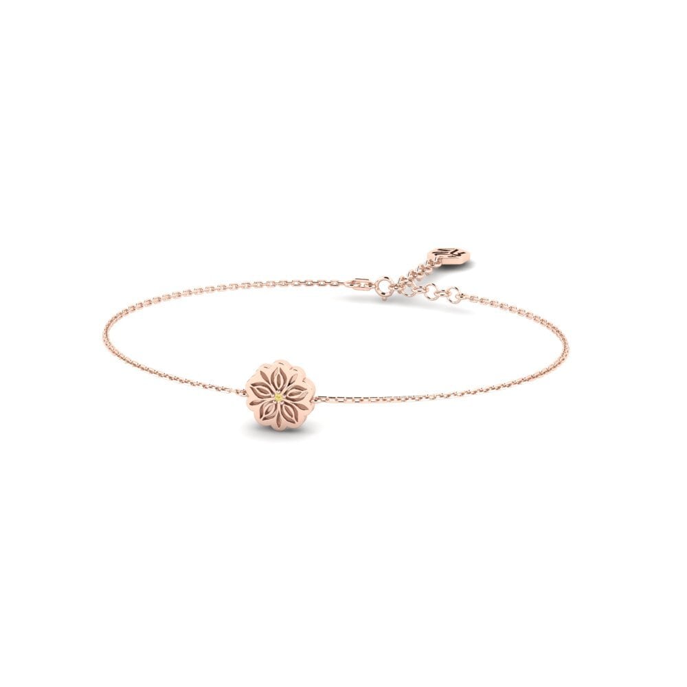 Vàng Hồng 14K Kim Cương Vàng Vòng tay nữ Naasoq
