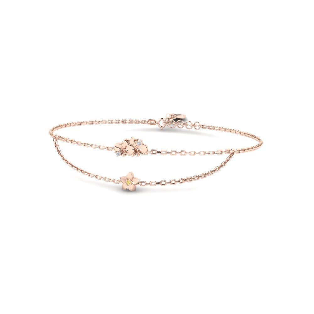 Vàng Hồng 14K Kim Cương Vàng Vòng tay nữ Orlienne