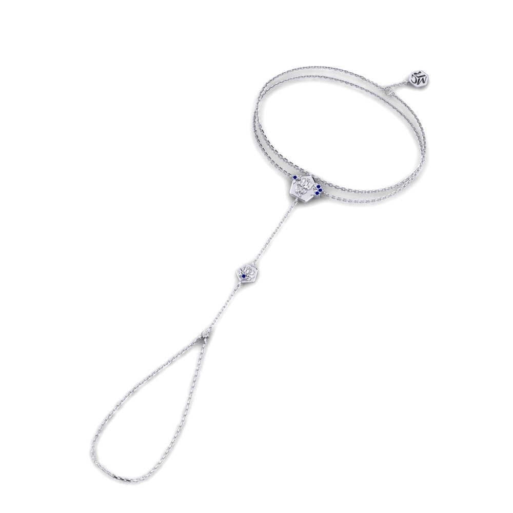 Paladio Zafiro Pulsera de dedo Ranunculaceae