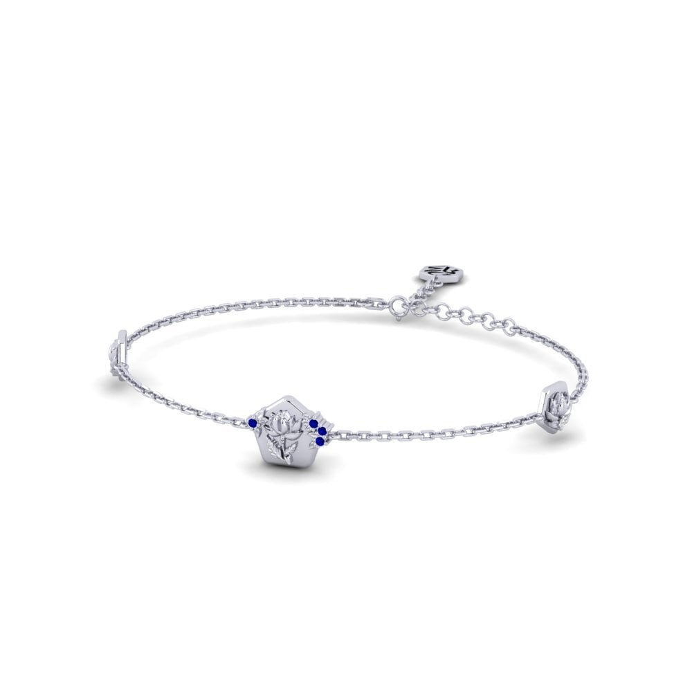 Paladio Zafiro Pulsera de Mujer Religue