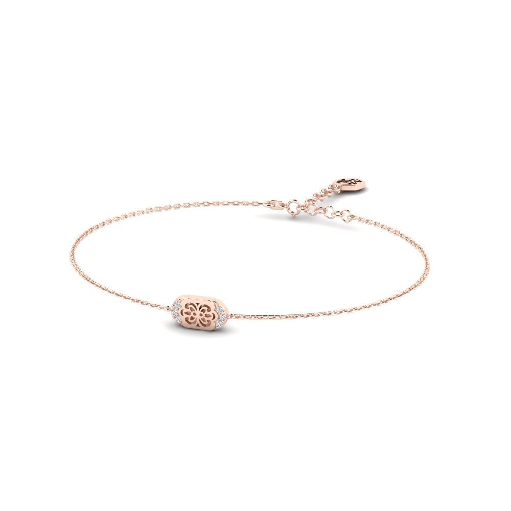 14k Rose Gold Women's Bracelet Sampaga