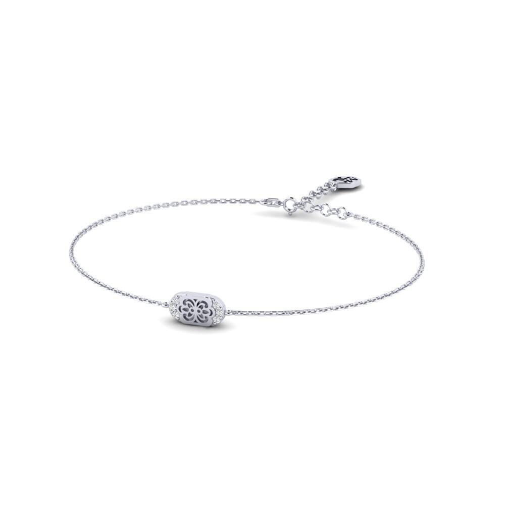 Paladio Moissanita Pulsera de Mujer Sampaga