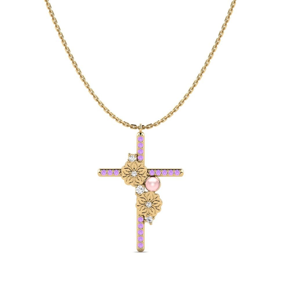 Amethyst Women's Necklace Sawa