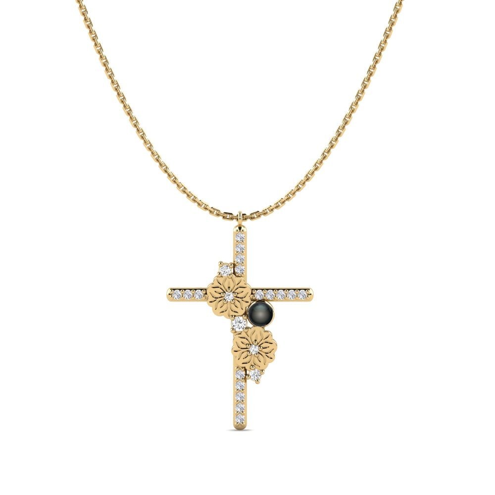 Cross Diamond Necklaces