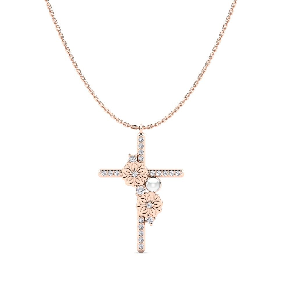 14ct Rose Gold Women's Necklace Sawa