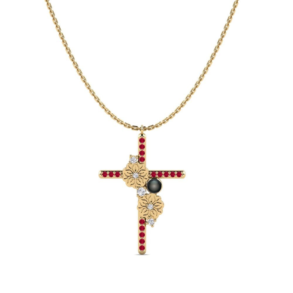 Ruby Women's Necklace Sawa