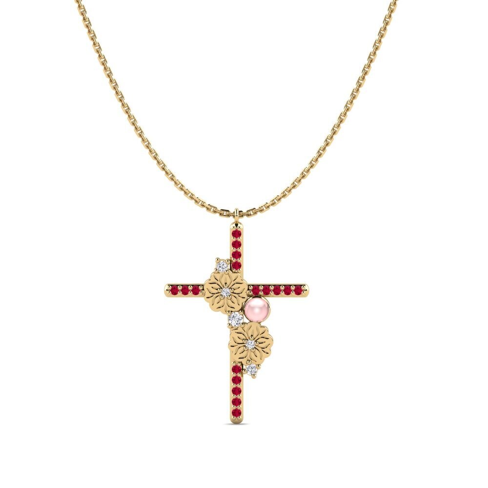 Ruby Women's Necklace Sawa