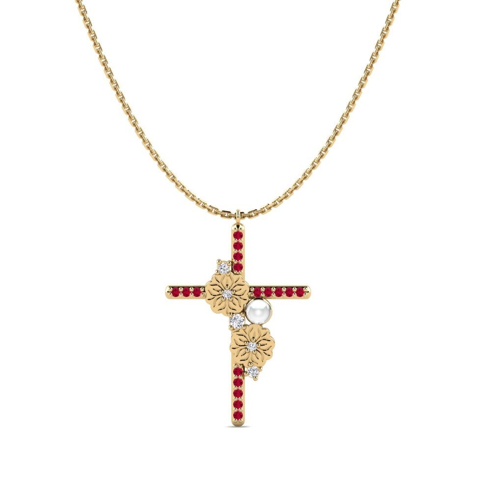 Ruby Women's Necklace Sawa