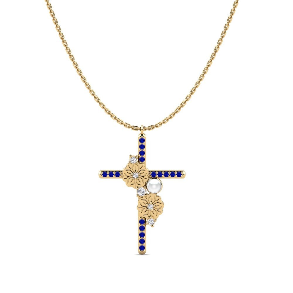 Zafiro Collar de Mujer Sawa