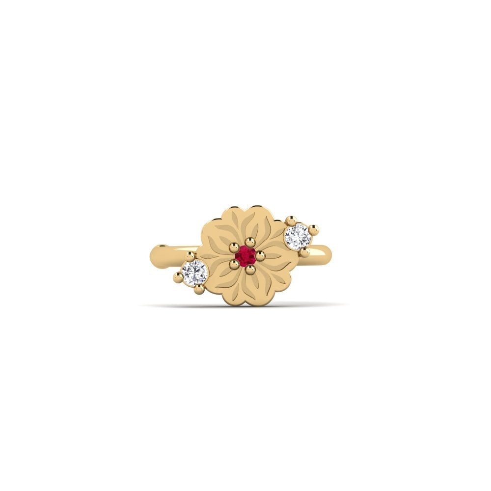 Ruby Women's Earring Sunndach