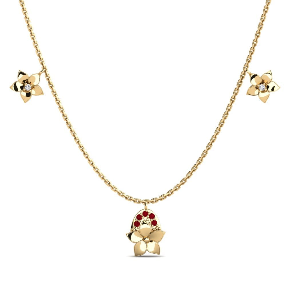 Circonita Roja Collar de Mujer Wooster