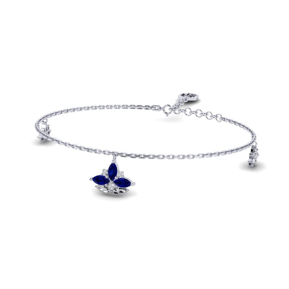 Paladio Zafiro Pulsera de Mujer Carvotura