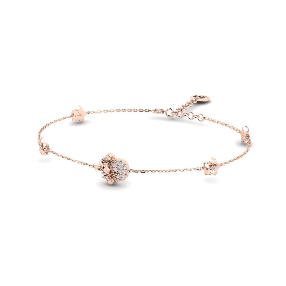 14k Rose Gold Women's Bracelet Degraw