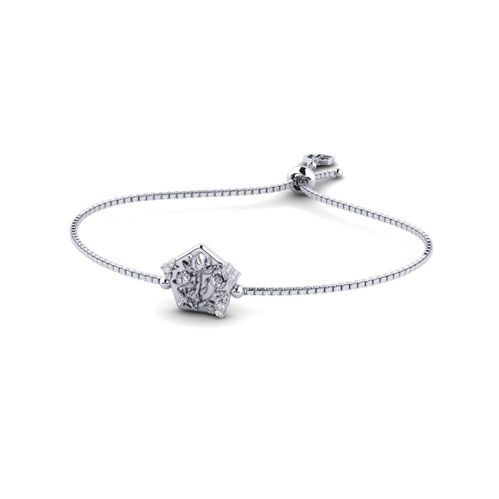 Paladio Moissanita Pulsera de Mujer Eftertryck