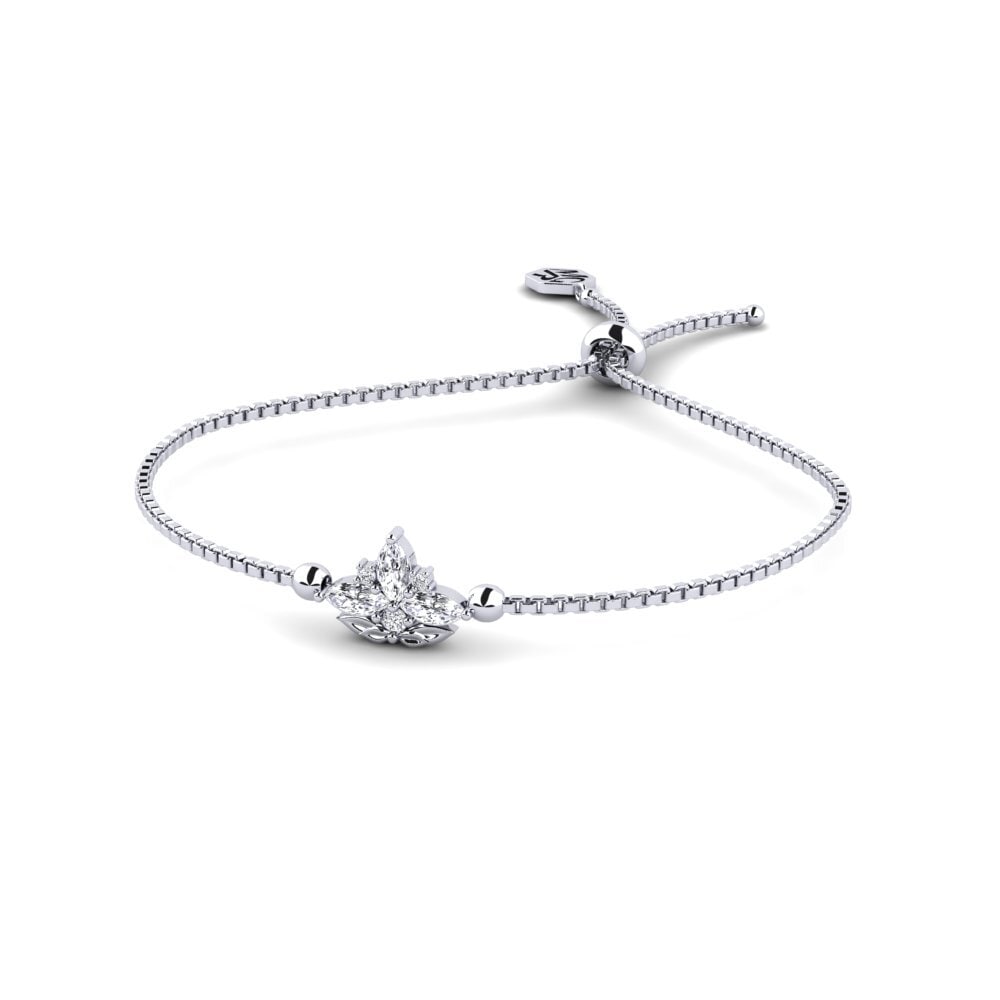 Paladio Diamante Pulsera de Mujer Flyktig