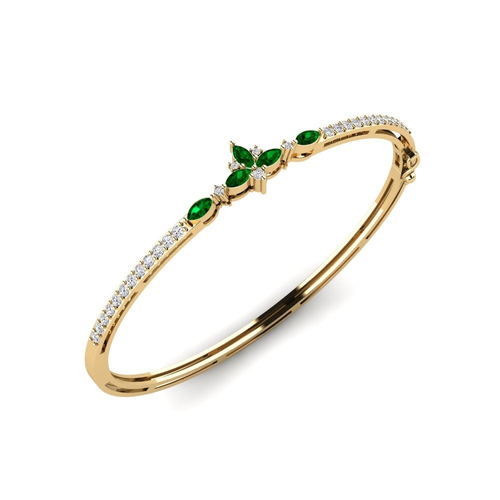 Zircônia Verde Pulseira Feminino Frostklar