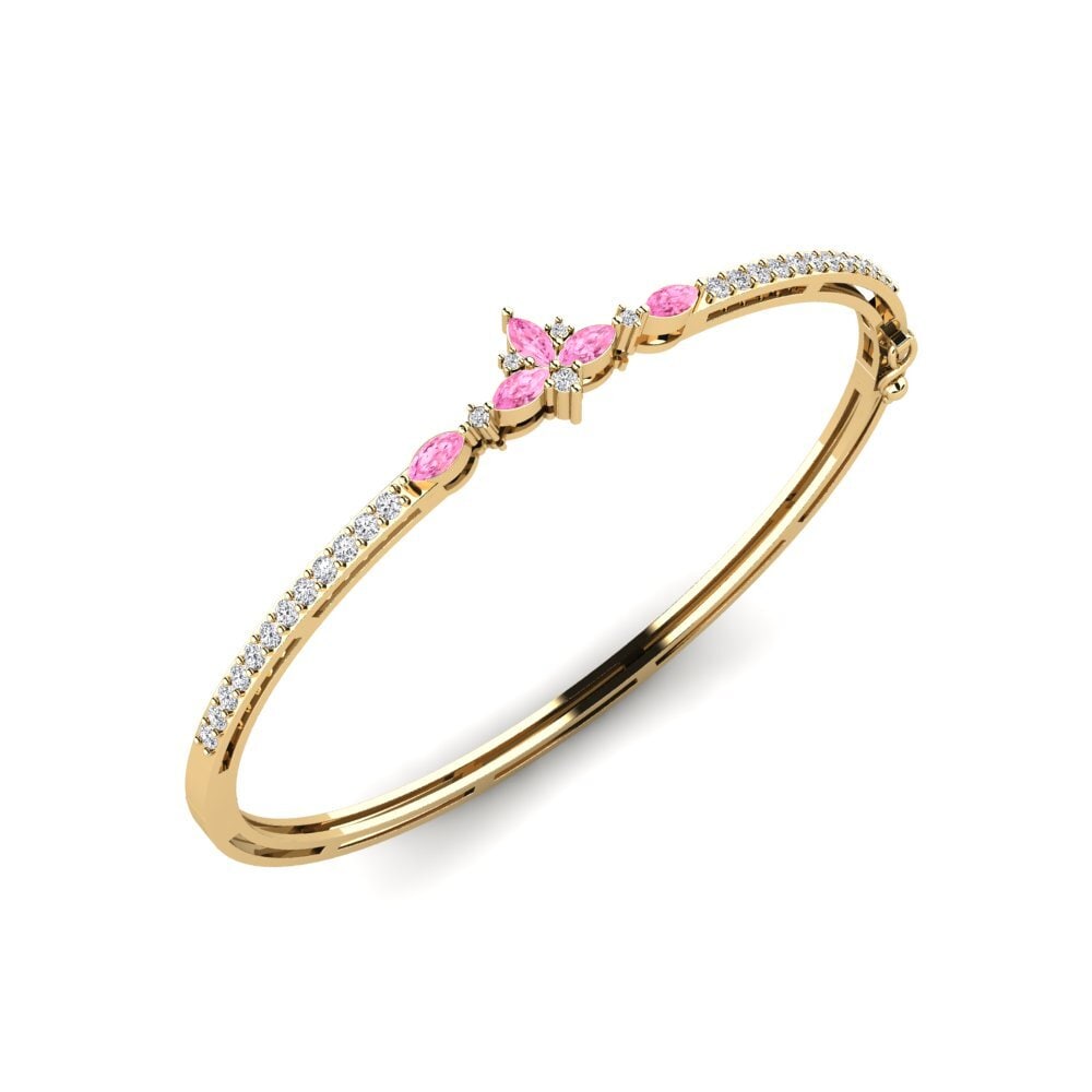 Zafiro Rosado Brazalete de mujer Frostklar