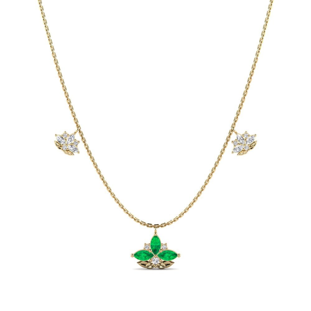 Esmeralda Collar de Mujer Galanthus