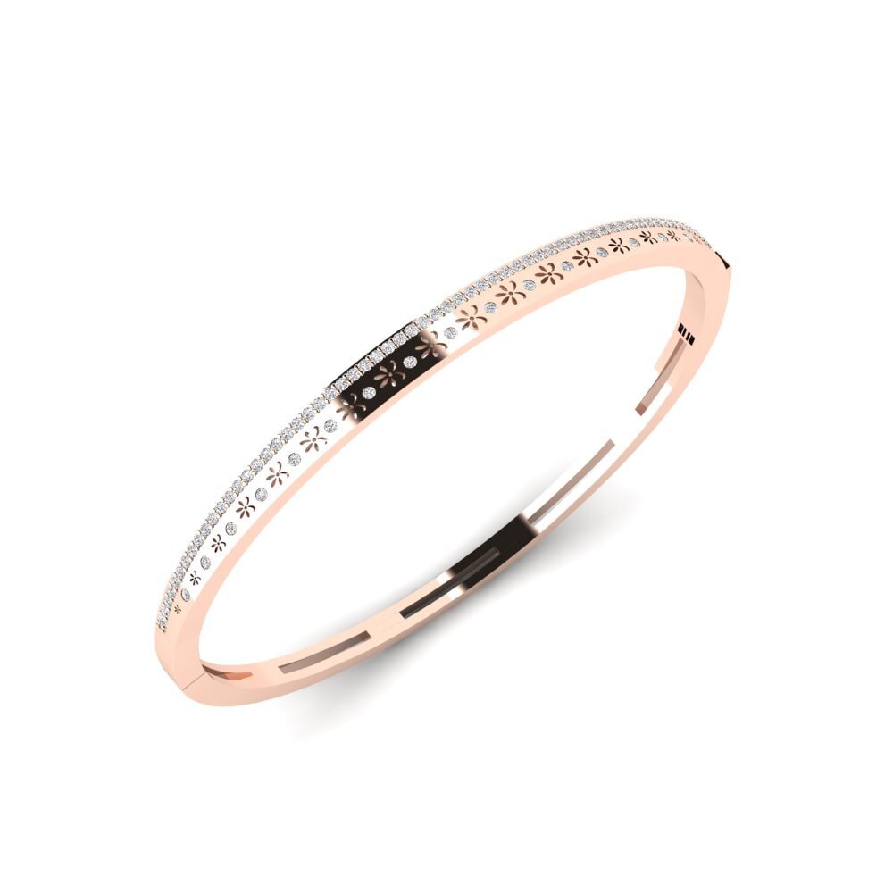 14k Rose Gold Women's Bangle Hory