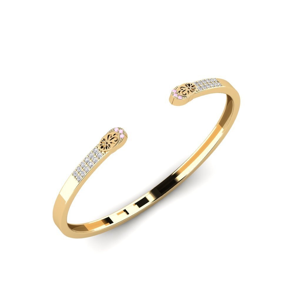 Zafiro Rosado Pulsera de Mujer Jue