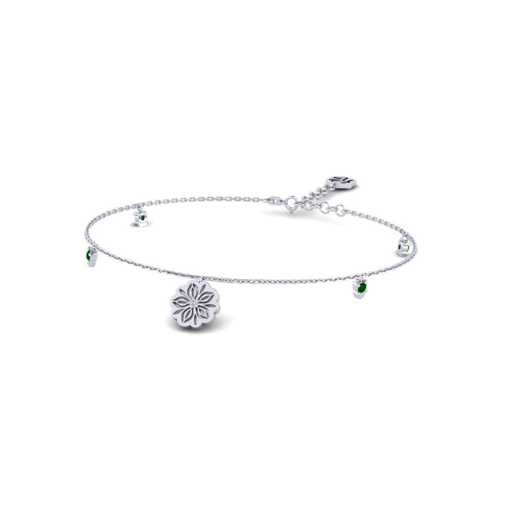 Paladio Circonita Verde Pulsera de Mujer Kolorea