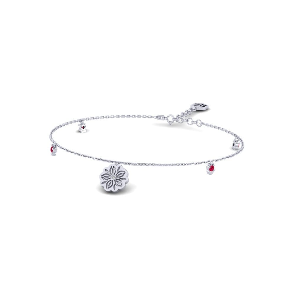 Paladio Rubí Pulsera de Mujer Kolorea