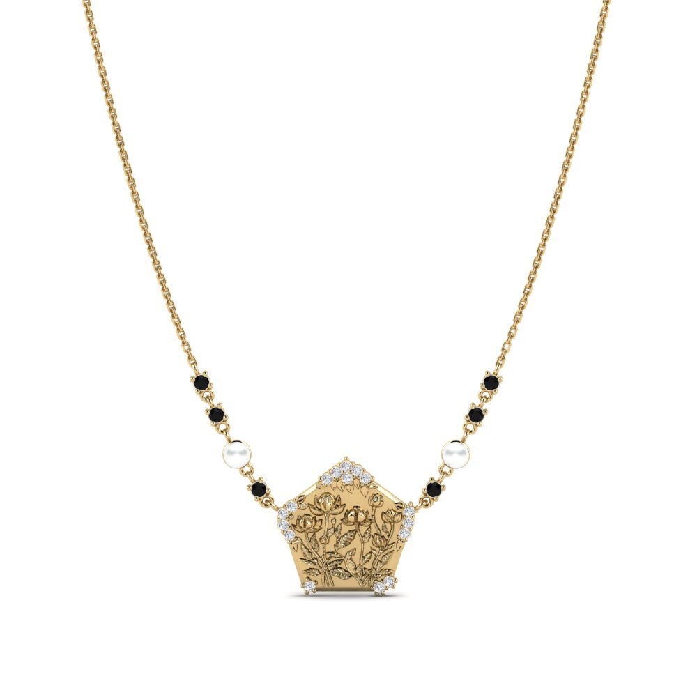 Zafiro negro Collar de Mujer Lavondula