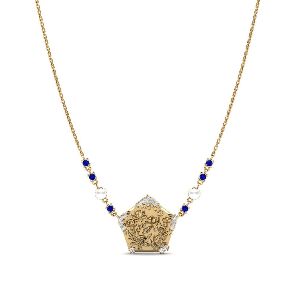 Zafiro Collar de Mujer Lavondula