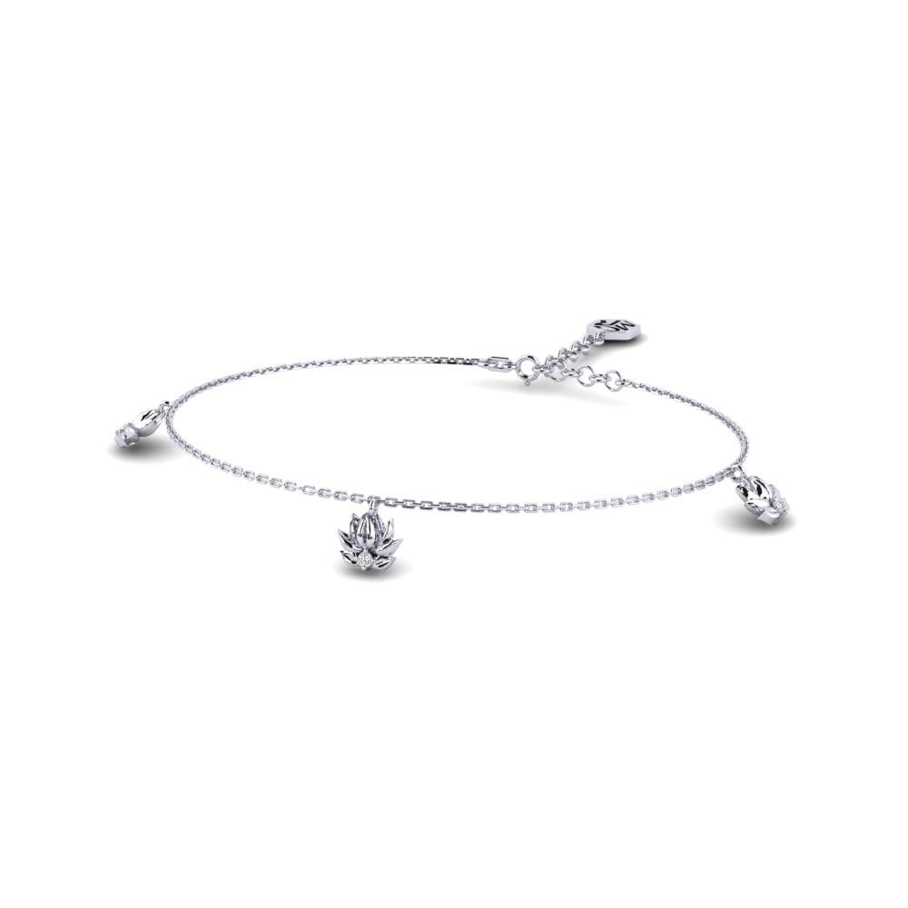 Paladio Diamante Pulsera de Mujer Matricaria
