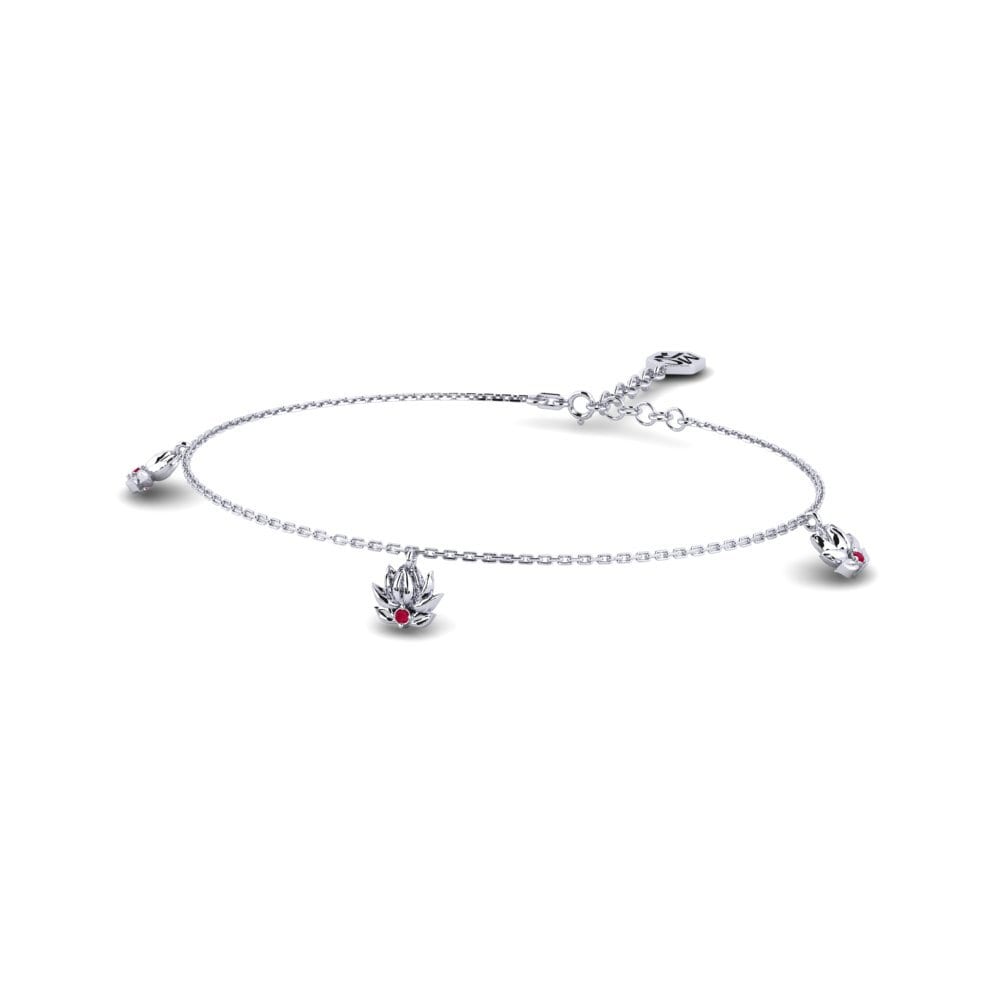 Paladio Rubí Pulsera de Mujer Matricaria