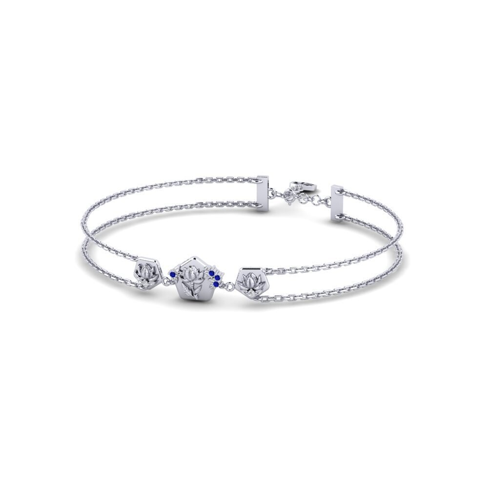 Paladio Zafiro Pulsera de Mujer Ogripbar