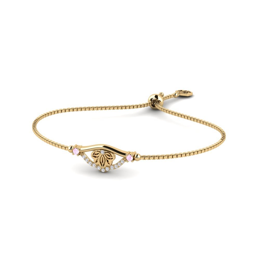 Zafiro Rosado Pulsera de Mujer Soridente