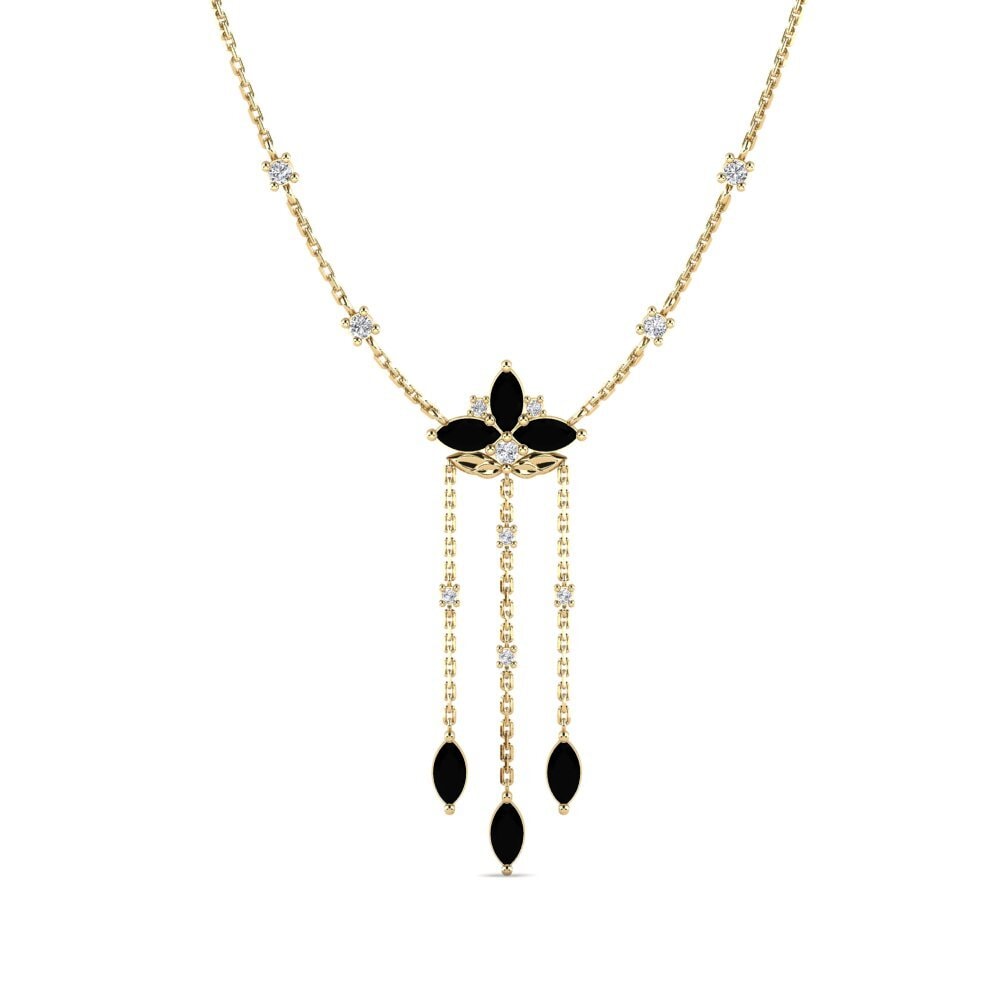 Zafiro negro Collar de Mujer Straleglons