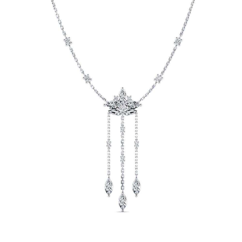 Plata 925 Circonita Collar de Mujer Straleglons