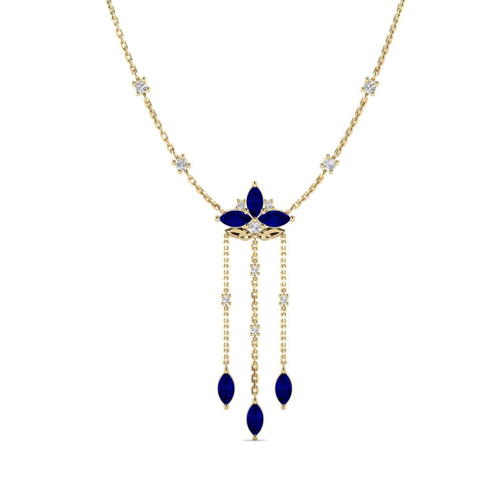 Zafiro Collar de Mujer Straleglons