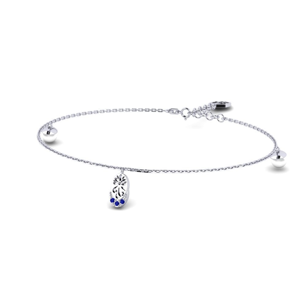Paladio Zafiro Pulsera de Mujer Warnan