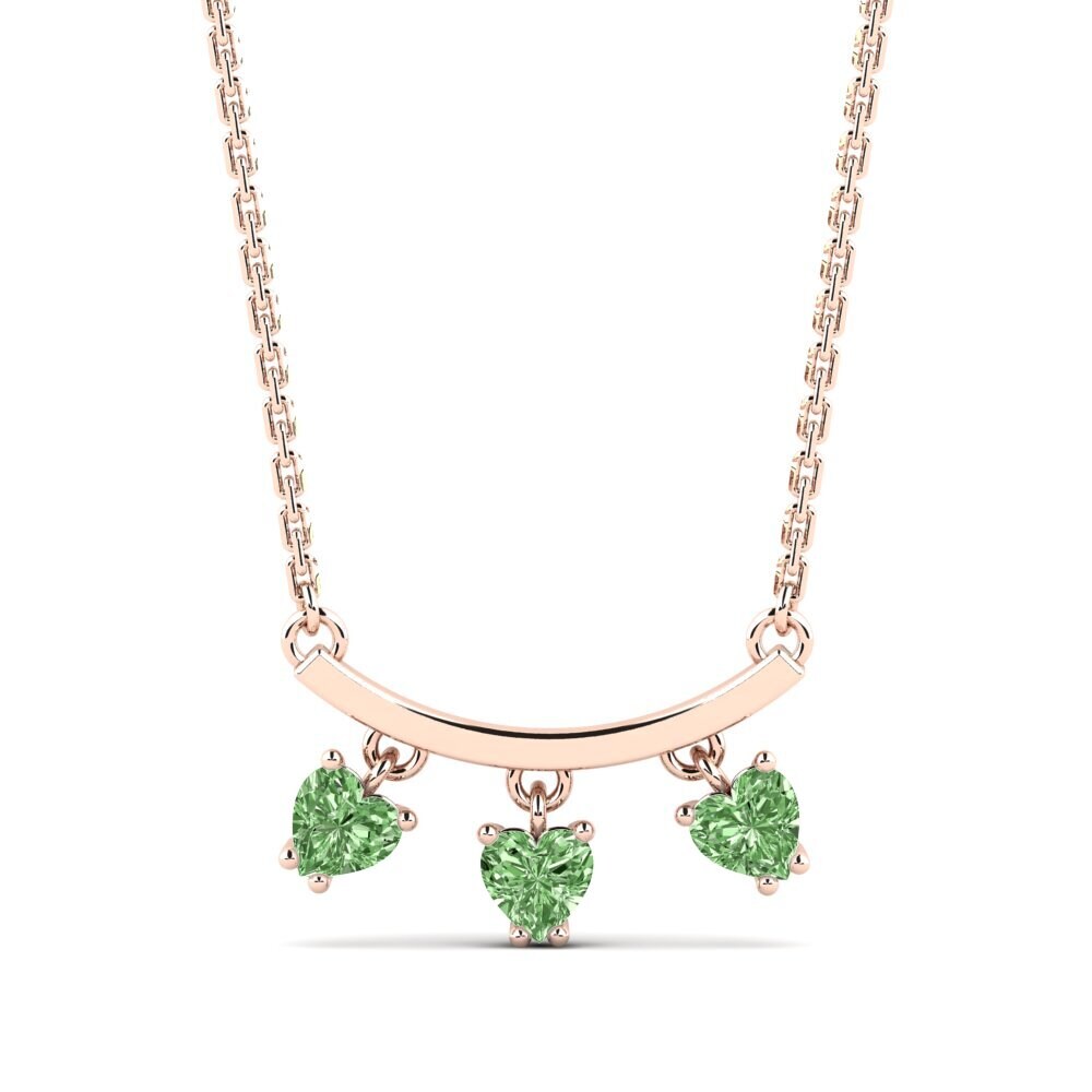 Green Diamond Women's Necklace Ignatia