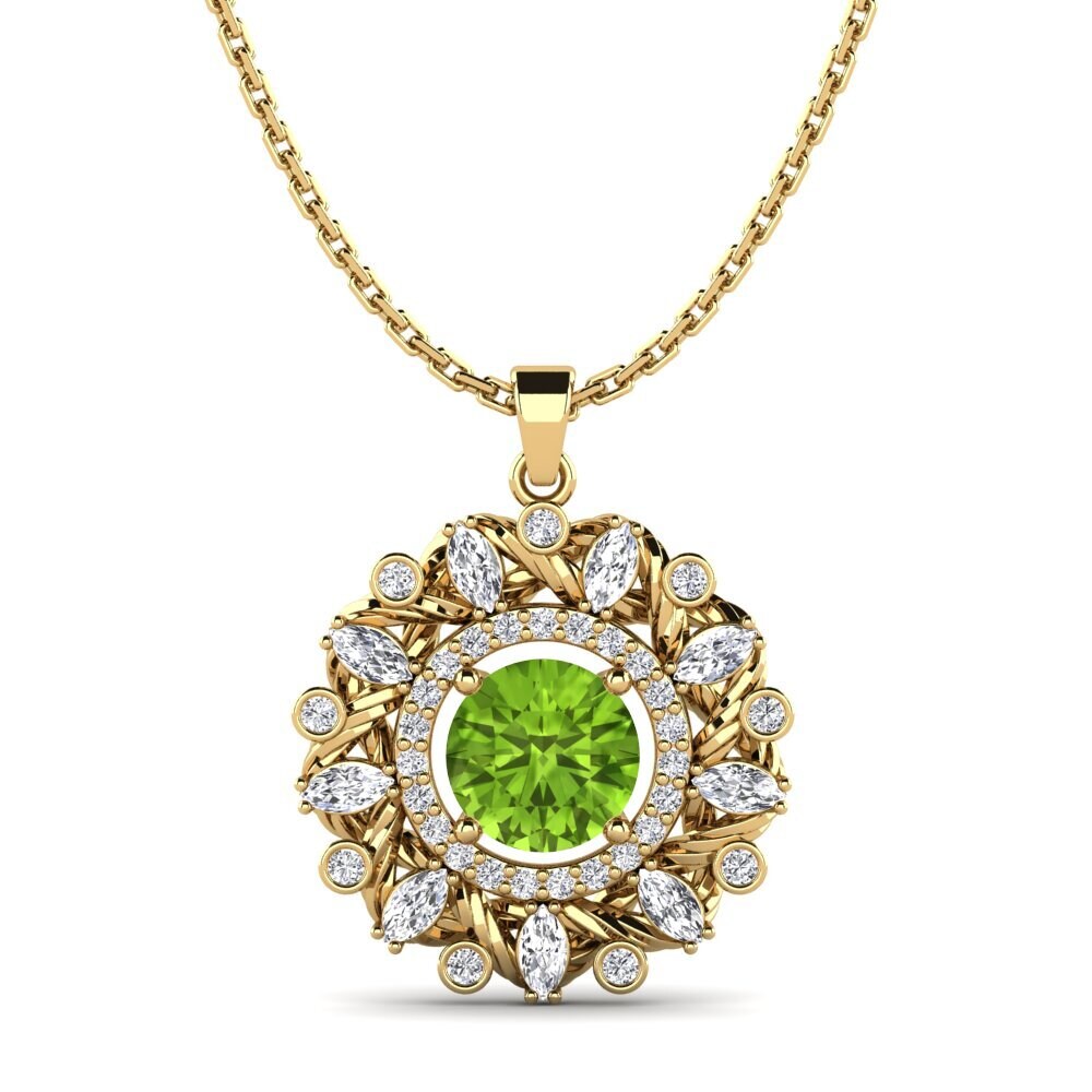 Peridot Women's Pendant Pranta