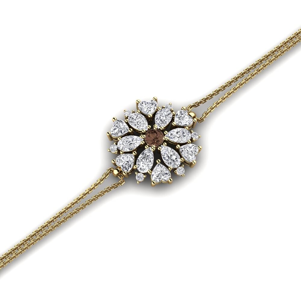 Smoky Quartz Women's Bracelet Agrafena