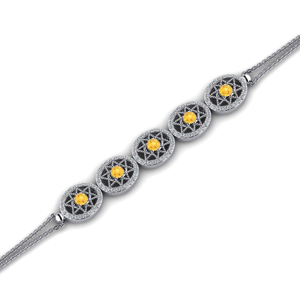 Citrine Women's Bracelet Gogi